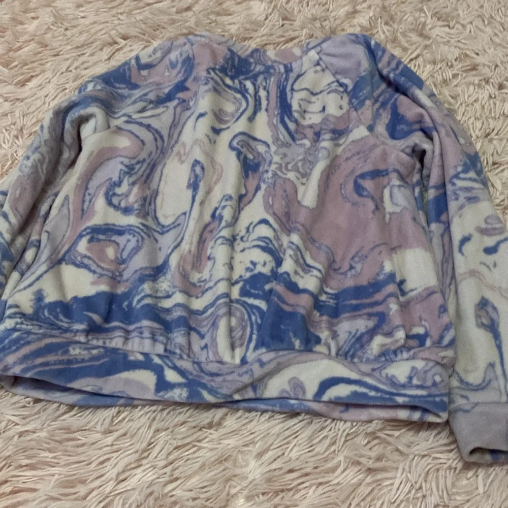 Fleece long sleeve shirt